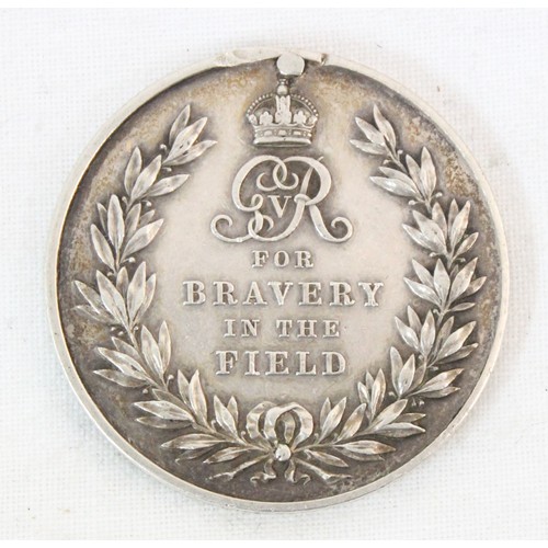 1441 - A WW1 period George V Military Medal (MM), For Bravery in the Field, named to 12353 Sjt H.R. Warner ... 