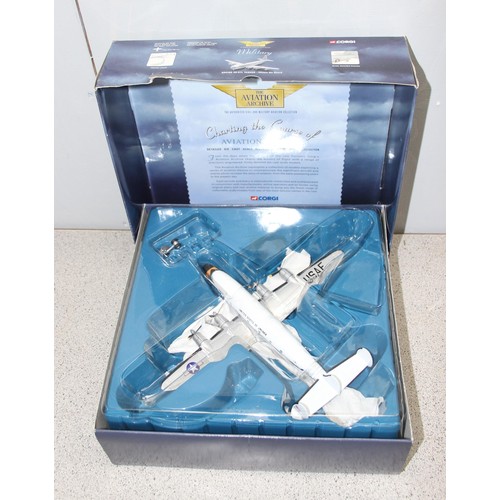 1508 - 8 boxed Corgi die cast scale models of various aeroplanes all from the 'Aviation archive' collection