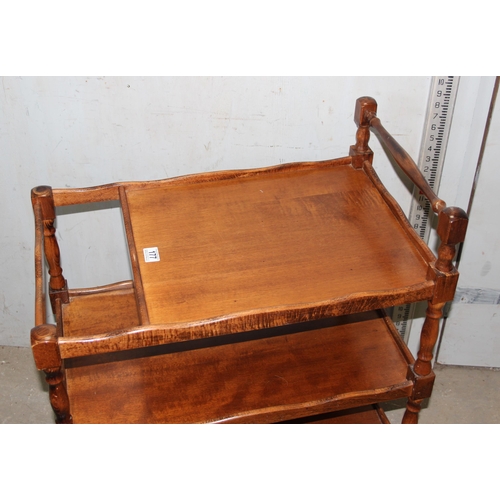 177 - Vintage tea or serving trolley on wheels