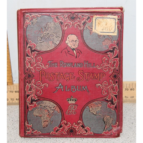 562 - An Early 20th century Rowland Hill stamp album and contents