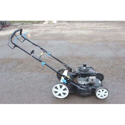 326 - MacAllister 500E petrol lawn mower with grass box