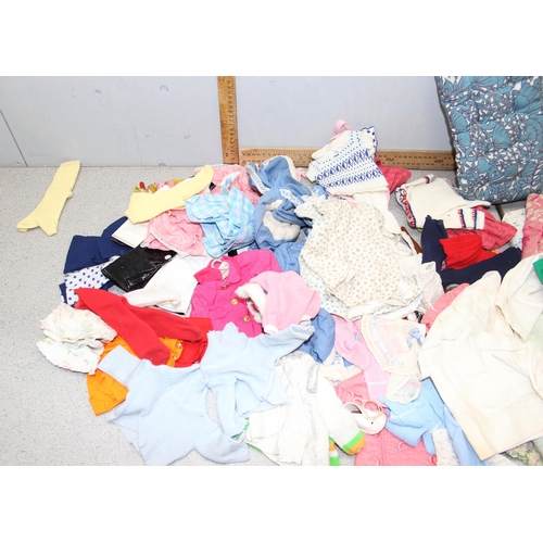 1500 - Large quantity of vintage doll clothes & accessories some branded to include Ballerina & Trubi Puppe... 