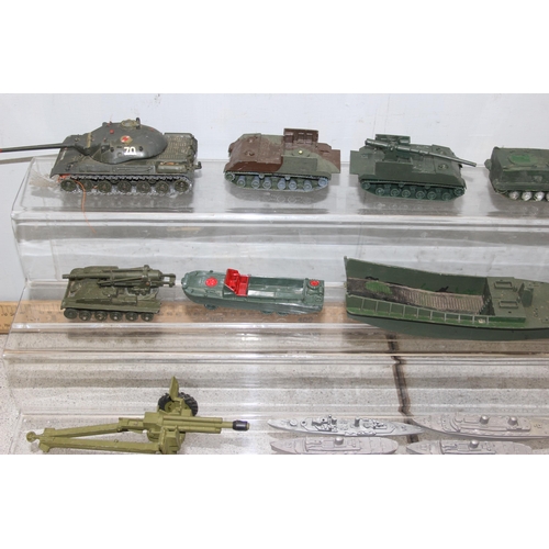 1503 - Qty of military related toys to include Marx, Solido & Matchbox