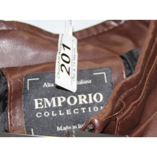 201 - Emporio collection Italian jacket and 2 bags