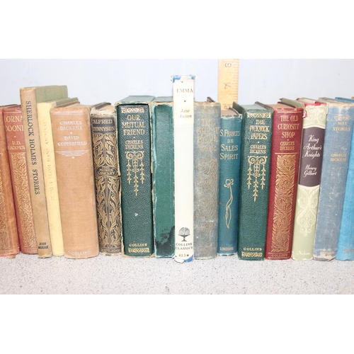 502 - Qty of assorted antique and vintage books, mainly 19th century