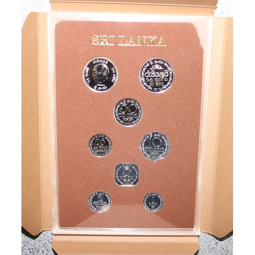 1210 - 8 assorted proof world coin sets to inc Canada 1973 & 1977, Zambia 1978, Morocco, Bahrain, Falkland ... 