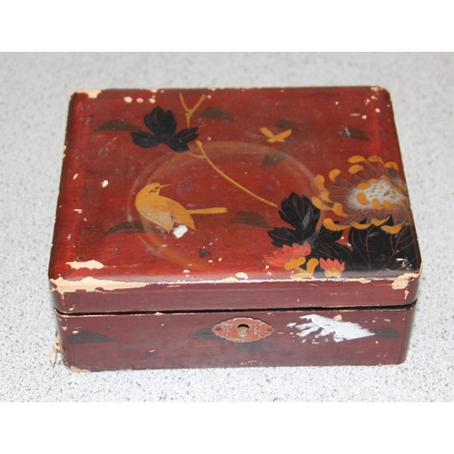 1622 - 3 wooden boxes containing various interesting misc items