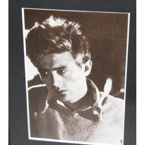 405 - James Dean 'Rebel' framed limited edition photo set, numbered 1/100