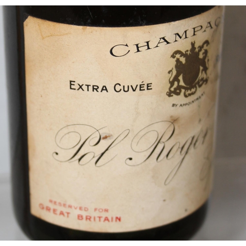 1608 - A bottle of 1928 Pol Roger & Co Epernay Extra Cuvee Reserve Champagne, reserved for Great Britain, b... 