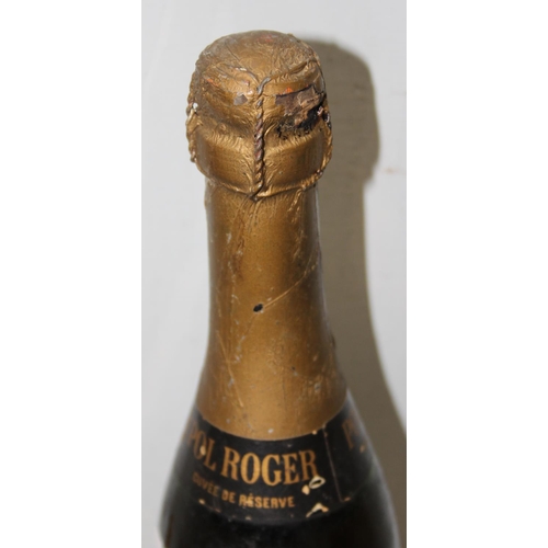 1608 - A bottle of 1928 Pol Roger & Co Epernay Extra Cuvee Reserve Champagne, reserved for Great Britain, b... 