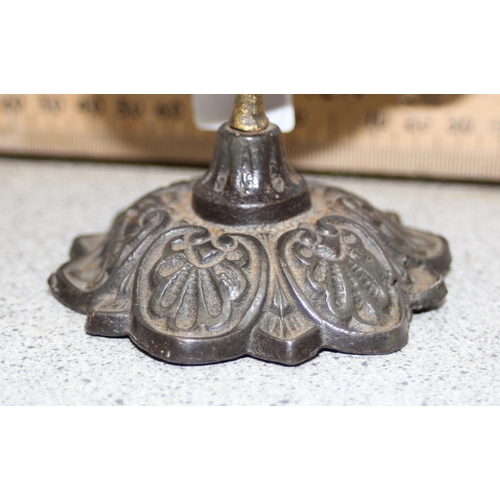 1762 - Vintage brass and iron shop counter bell