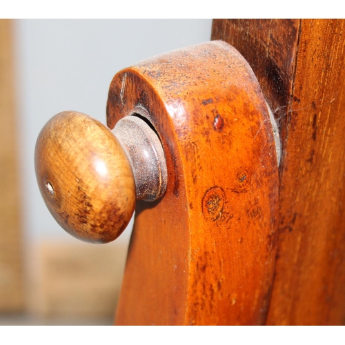 279 - Antique mahogany dressing table mirror