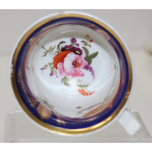 1649C - Qty of antique and later ceramics to inc an early 19th century porcelain teapot, a Minton cup, sauce... 