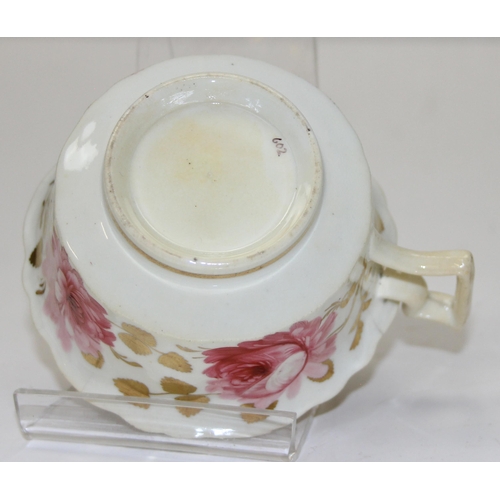 1649C - Qty of antique and later ceramics to inc an early 19th century porcelain teapot, a Minton cup, sauce... 