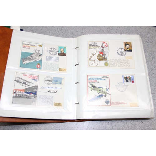 510 - 3 stamp albums etc, mainly first day cover stamps