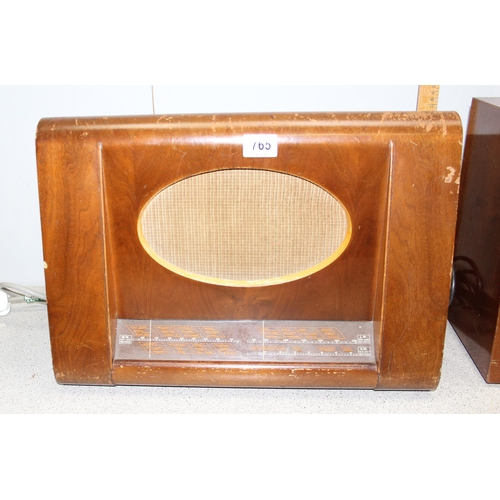 765 - 2 vintage radio to include HMV