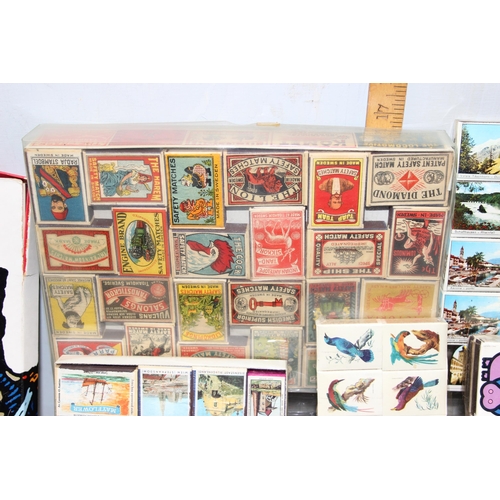 515 - Qty of assorted vintage advertising matchboxes and contents, mostly still sealed