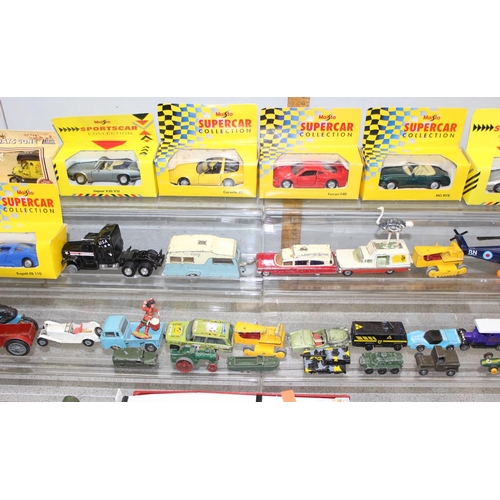 1572 - Qty of vintage die cast toy cars, some boxed to include Corgi & Dinky