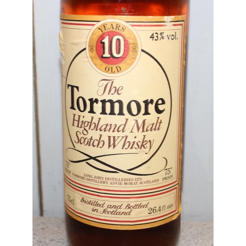 1663 - The Tormore 10 year old Highland malt scotch whisky 75cl 43% vol