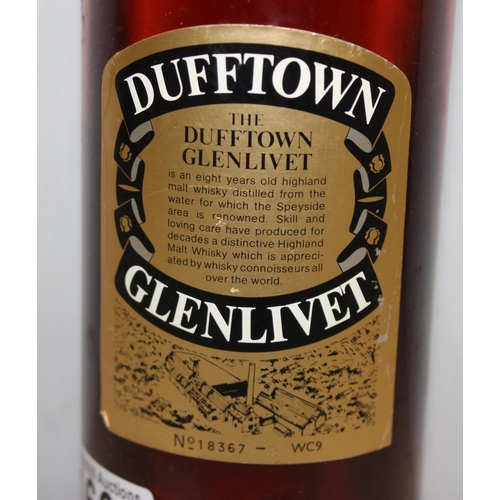 1664 - Dufftown Glenlivet pure malt scotch whisky 75cl 70proof