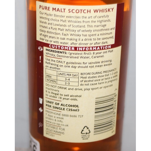 1666 - Pure malt scotch 8 year old whisky 70cl 40% vol