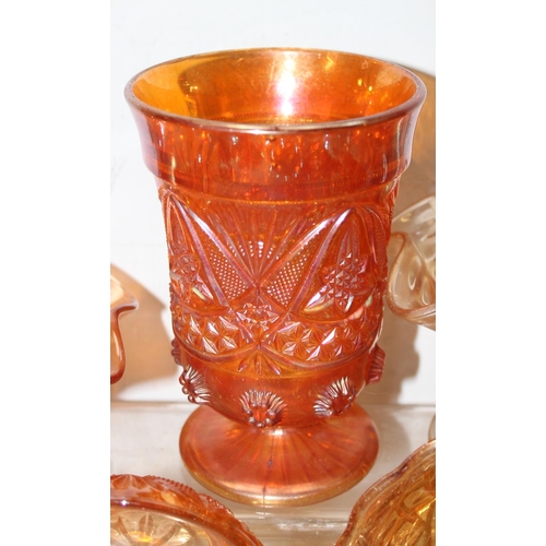 1838 - Large quantity of carnival glass