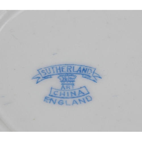 1848 - Qty of vintage blue and white china to include rolling pin in the style of Spode, Old Willow Pattern... 