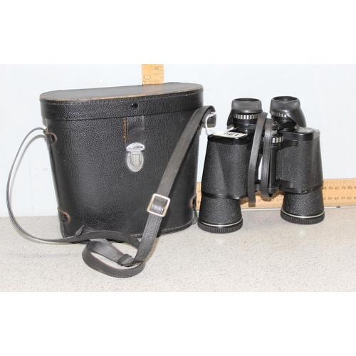 661 - Skybolt 7 x 50 cased binoculars