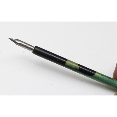 1700 - Various pen and wrting realted items to inc Parker fountain pen, Montegrappa leather case etc