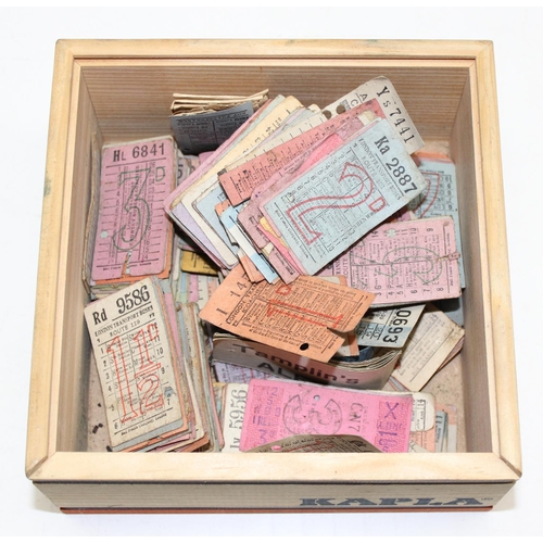 540 - Qty of assorted vintage tickets, mainly London Transport bus tickets