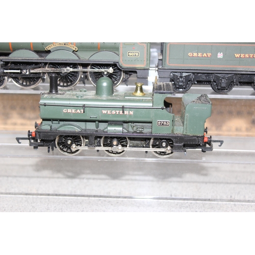 1505 - 5 OO gauge locomotives, 2 with tenders, Hornby & Airfix etc