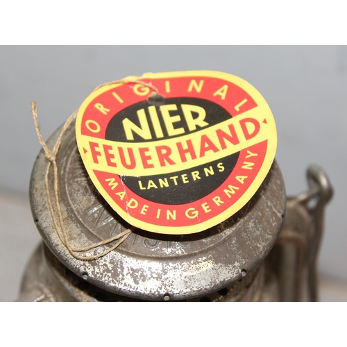 246 - 2 lamps to include a retro Scandinavian Primus and a vintage German Nier Feuerhand