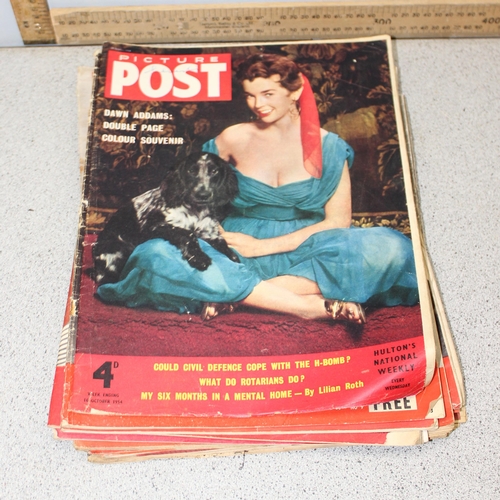 551 - Qty of 1950's vintage magazines to include illustrated 1953 Marilyn Munroe edition