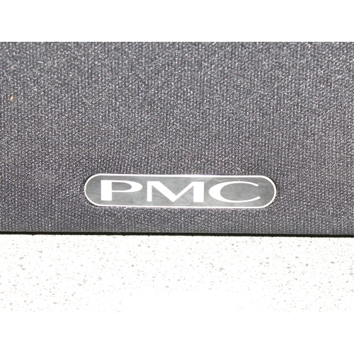 803 - A pair of PMC IB 1 floor standing speakers with stands