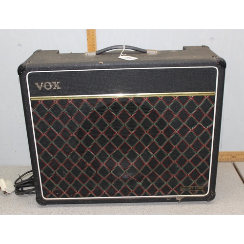 806 - A vintage Vox Lead 50 guitar amplifier