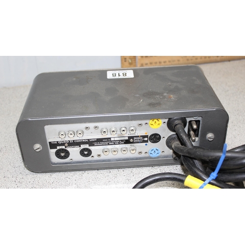 818 - Quad 22 Control Unit, serial # 53004