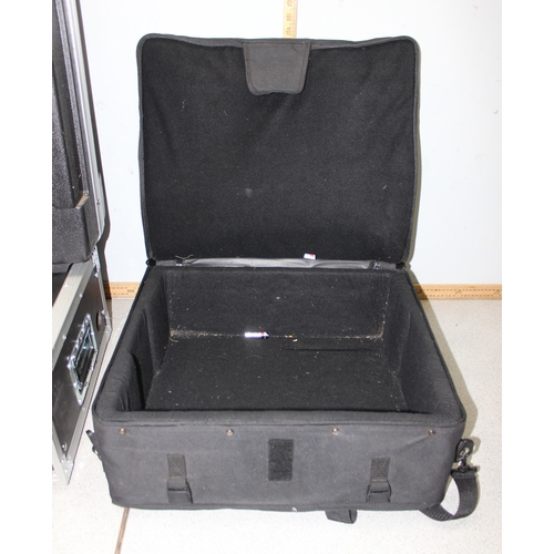 851 - 3 Audio related travel cases to include 2 hard shell and one soft by Gator cases