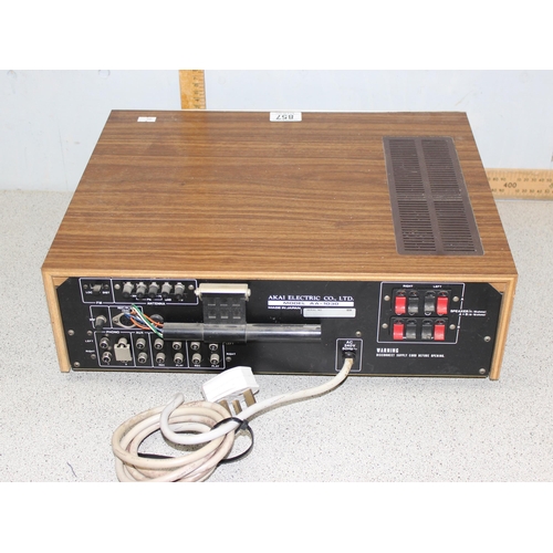 857 - AKAI stereo receiver model AA-1030