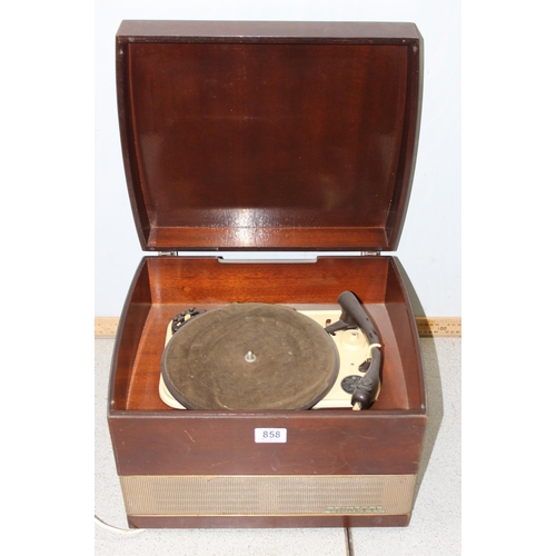 858 - Trixette Model T record player schedule no.50330/1