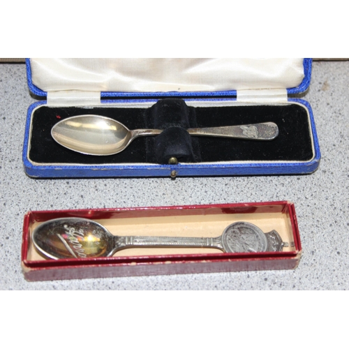 1028 - Qty of boxed cutlery etc to inc a boxed silver teaspoon