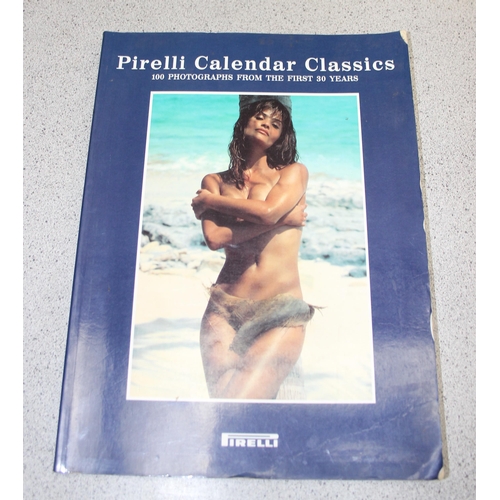 556 - 4 Art related books to include Pirelli calendar classics and Art Nouveau by Gabrielle Farh-Becker