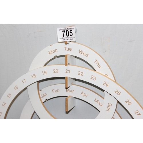 705 - A Sebastian Bergne ring calendar