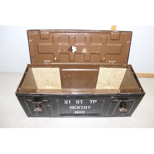 1402 - 3 vintage military ammo boxes