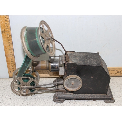 706 - Qty of assorted camera and other related items to inc lenses, projector, magnifier on stand etc