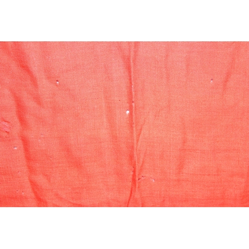 1411 - Large vintage panel stitched Royal Navel red ensign flag, measures approx 290cm x 145cm