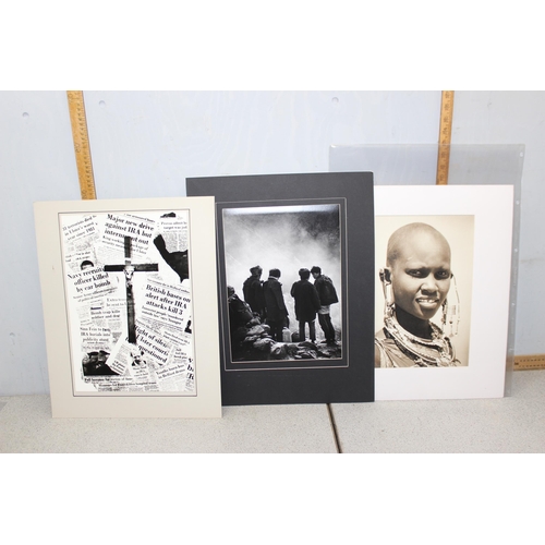 491 - A large qty of black and white photographs and prints of varying subjects