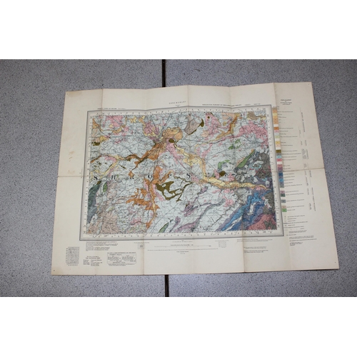 573 - Qty. of geological maps to include some WWII military maps