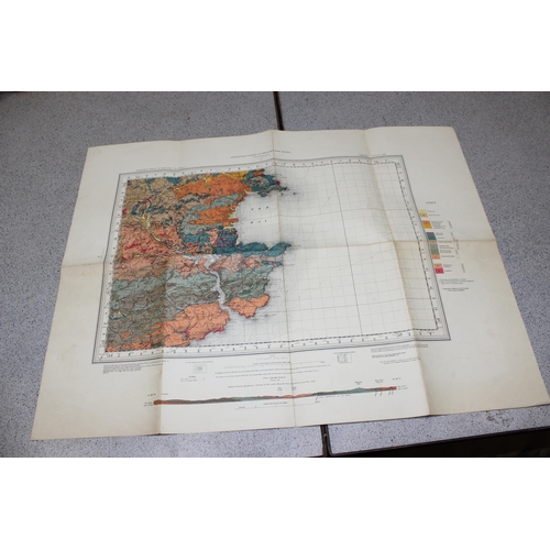 573 - Qty. of geological maps to include some WWII military maps