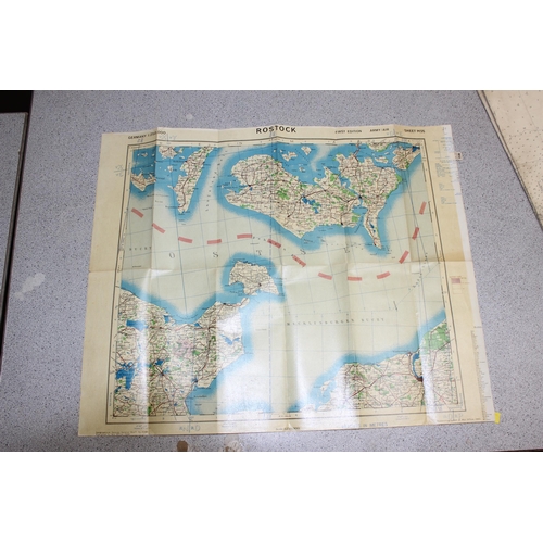 573 - Qty. of geological maps to include some WWII military maps