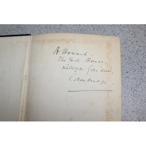 581 - Albert Howard 1931 signed 1st edition of 'The waste products of agriculture'.